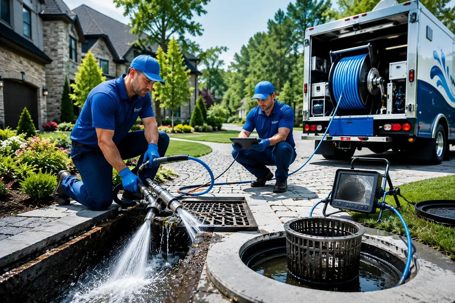 Local outdoor drain cleaning professionals in Webb, IA